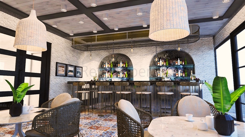 One-bedroom apartment in a new complex in Oba district