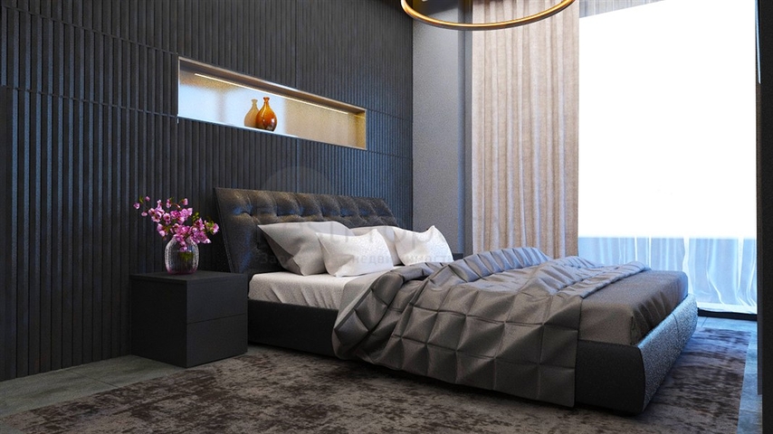 One-bedroom apartment in a new complex in Oba district