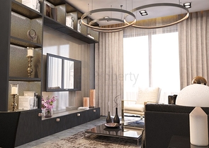 One-bedroom apartment in a new complex in Oba district