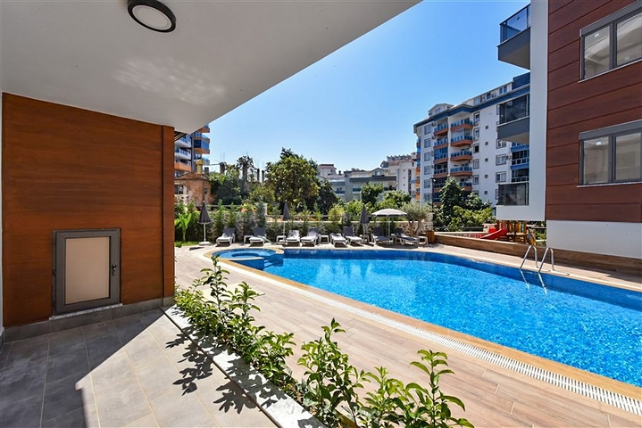 Garden duplex 2+1 in Tosmur area