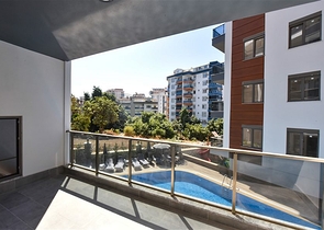 Garden duplex 2+1 in Tosmur area