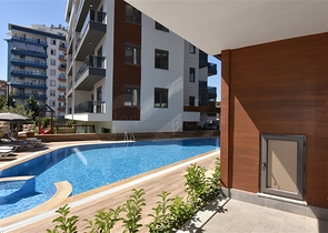 Garden duplex 2+1 in Tosmur area