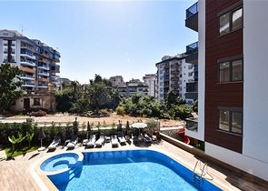 Garden duplex 2+1 in Tosmur area