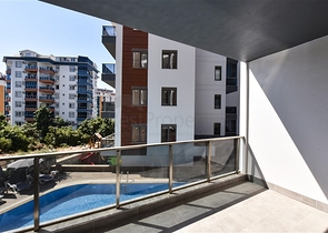 Garden duplex 2+1 in Tosmur area