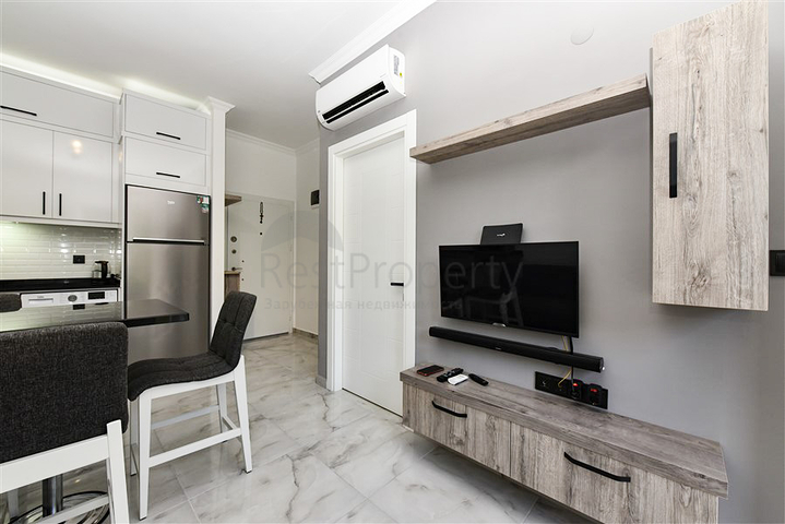 Furnished 1+1 apartment in Avsallar