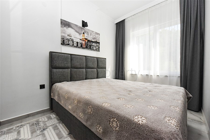 Furnished 1+1 apartment in Avsallar