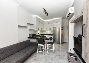 Furnished 1+1 apartment in Avsallar