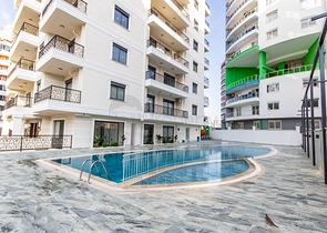 1+1 apartment in Mahmutlar district