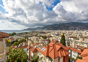 3+1 apartment with separate kitchen at the foot of the Alanya Fortress