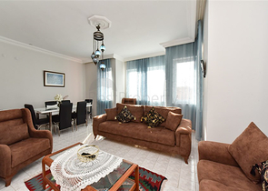 3+1 apartment with separate kitchen at the foot of the Alanya Fortress