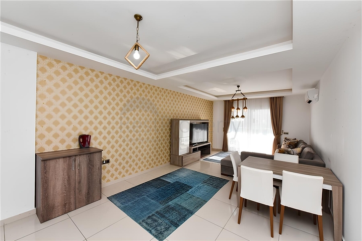 Furnished 1+1 apartment in Mahmutlar district