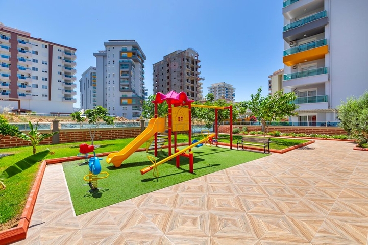 Furnished 1+1 apartment in Mahmutlar district