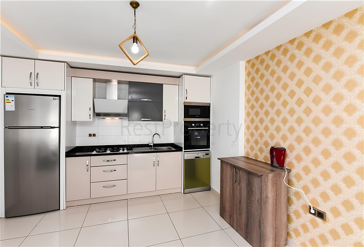 Furnished 1+1 apartment in Mahmutlar district