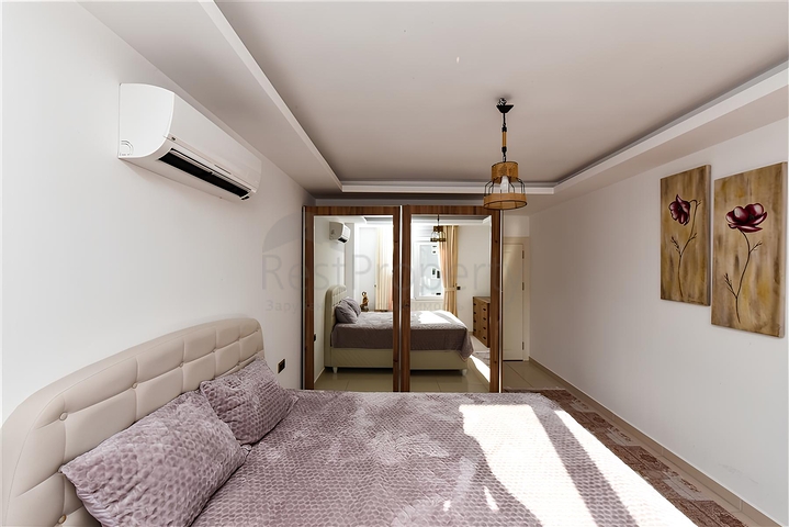 Furnished 1+1 apartment in Mahmutlar district