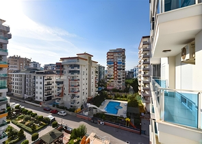 Furnished 1+1 apartment in Mahmutlar district