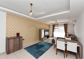 Furnished 1+1 apartment in Mahmutlar district