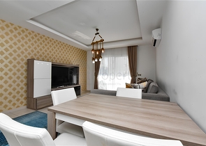 Furnished 1+1 apartment in Mahmutlar district