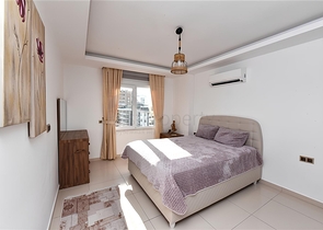 Furnished 1+1 apartment in Mahmutlar district