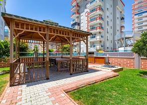 Furnished 1+1 apartment in Mahmutlar district