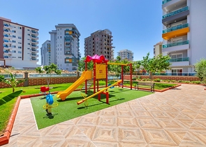 Furnished 1+1 apartment in Mahmutlar district