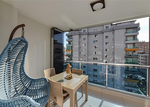 Furnished 1+1 apartment in Mahmutlar district