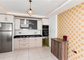 Furnished 1+1 apartment in Mahmutlar district