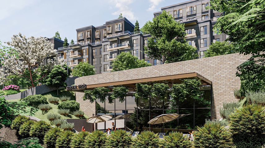 Large-scale residential complex in the center of the district Pendik Large-scale residential complex in the center of the district Pendik