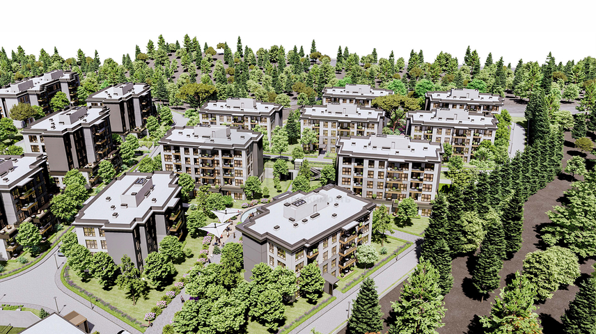 Large-scale residential complex in the center of the district Pendik Large-scale residential complex in the center of the district Pendik