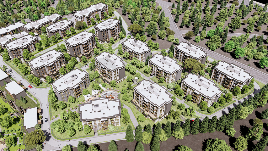 Large-scale residential complex in the center of the district Pendik Large-scale residential complex in the center of the district Pendik