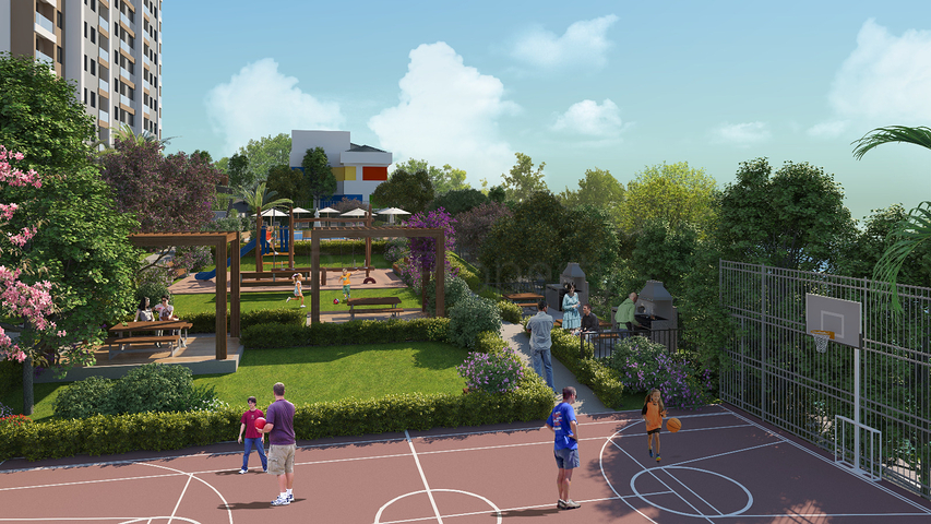 The family concept project in the center of the green zone