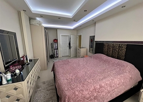 Spacious two-bedroom apartment within walking distance to the sea in the area of Tosmur open for residence permit