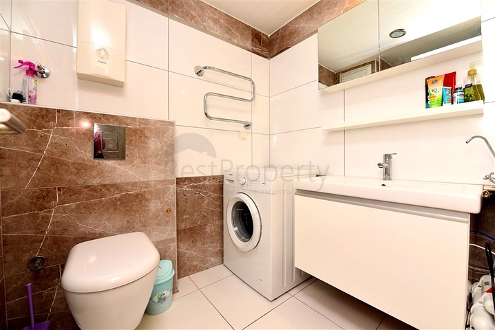 Studio apartment 0+1 in a residential area of Alanya