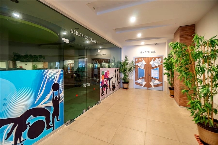 Studio apartment 0+1 in a residential area of Alanya