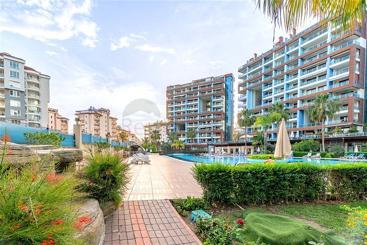 Studio apartment 0+1 in a residential area of Alanya