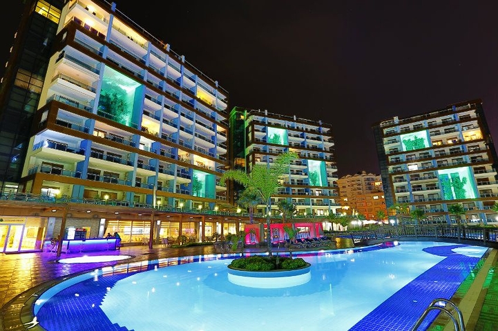 Studio apartment 0+1 in a residential area of Alanya