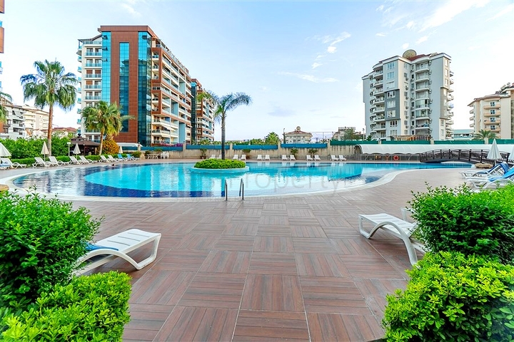 Studio apartment 0+1 in a residential area of Alanya