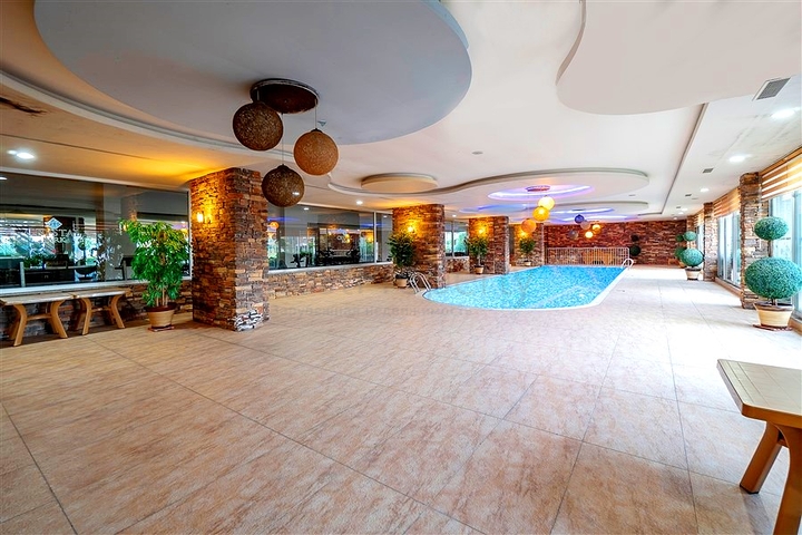 Studio apartment 0+1 in a residential area of Alanya