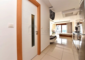 Studio apartment 0+1 in a residential area of Alanya