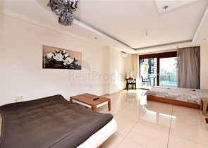 Studio apartment 0+1 in a residential area of Alanya