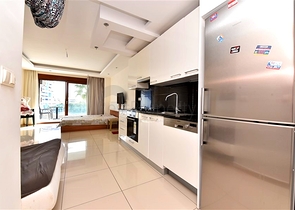 Studio apartment 0+1 in a residential area of Alanya