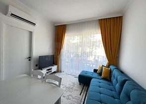 Apartment 1+1 in the middle of a coniferous grove