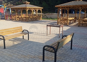 Apartment 1+1 in the middle of a coniferous grove