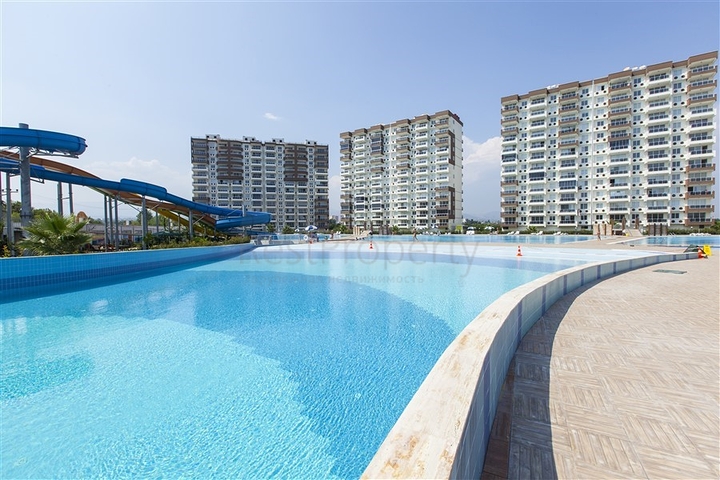 Apartments for sale in a ready-made residential complex in Erdemli district