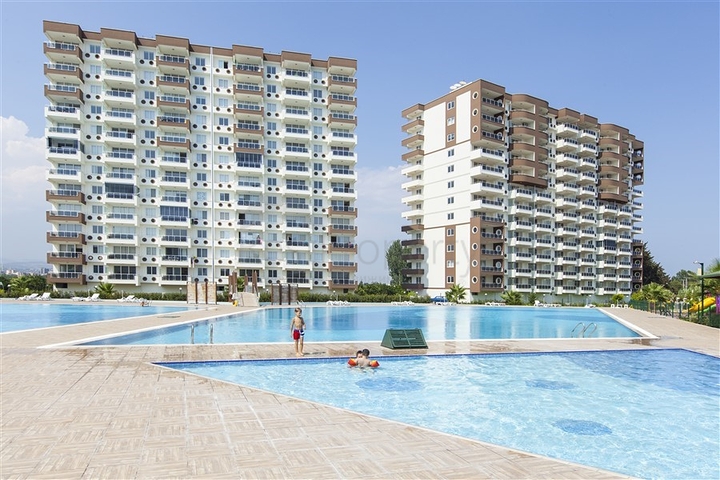 Apartments for sale in a ready-made residential complex in Erdemli district