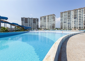 Apartments for sale in a ready-made residential complex in Erdemli district