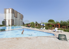 Apartments for sale in a ready-made residential complex in Erdemli district
