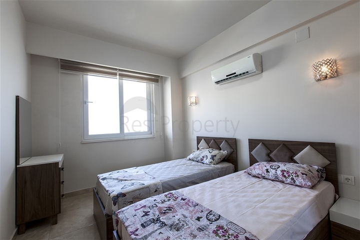 Apartments on the first coastline in Erdemli district