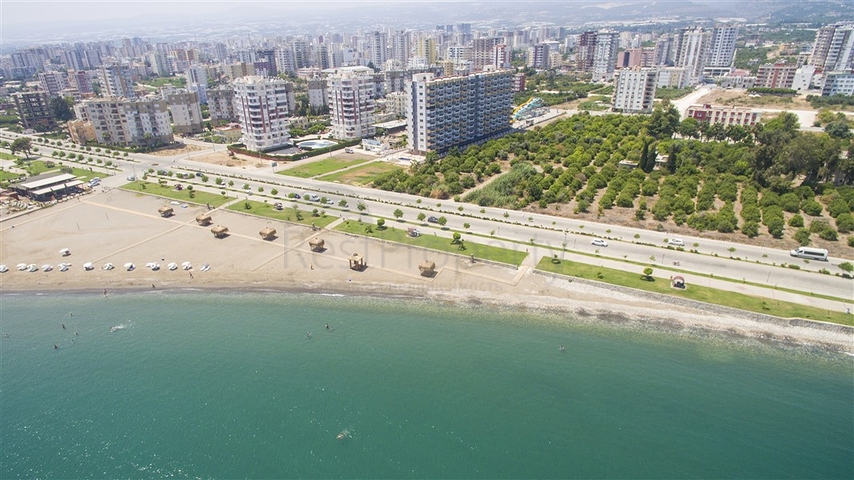 Apartments on the first coastline in Erdemli district