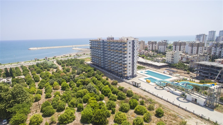 Apartments on the first coastline in Erdemli district