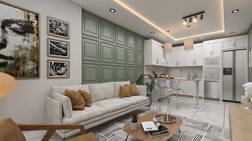 An investment project on the first coastline in the Erdemli area